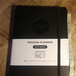 Passion Planner Elite medium 2021 agenda datebook